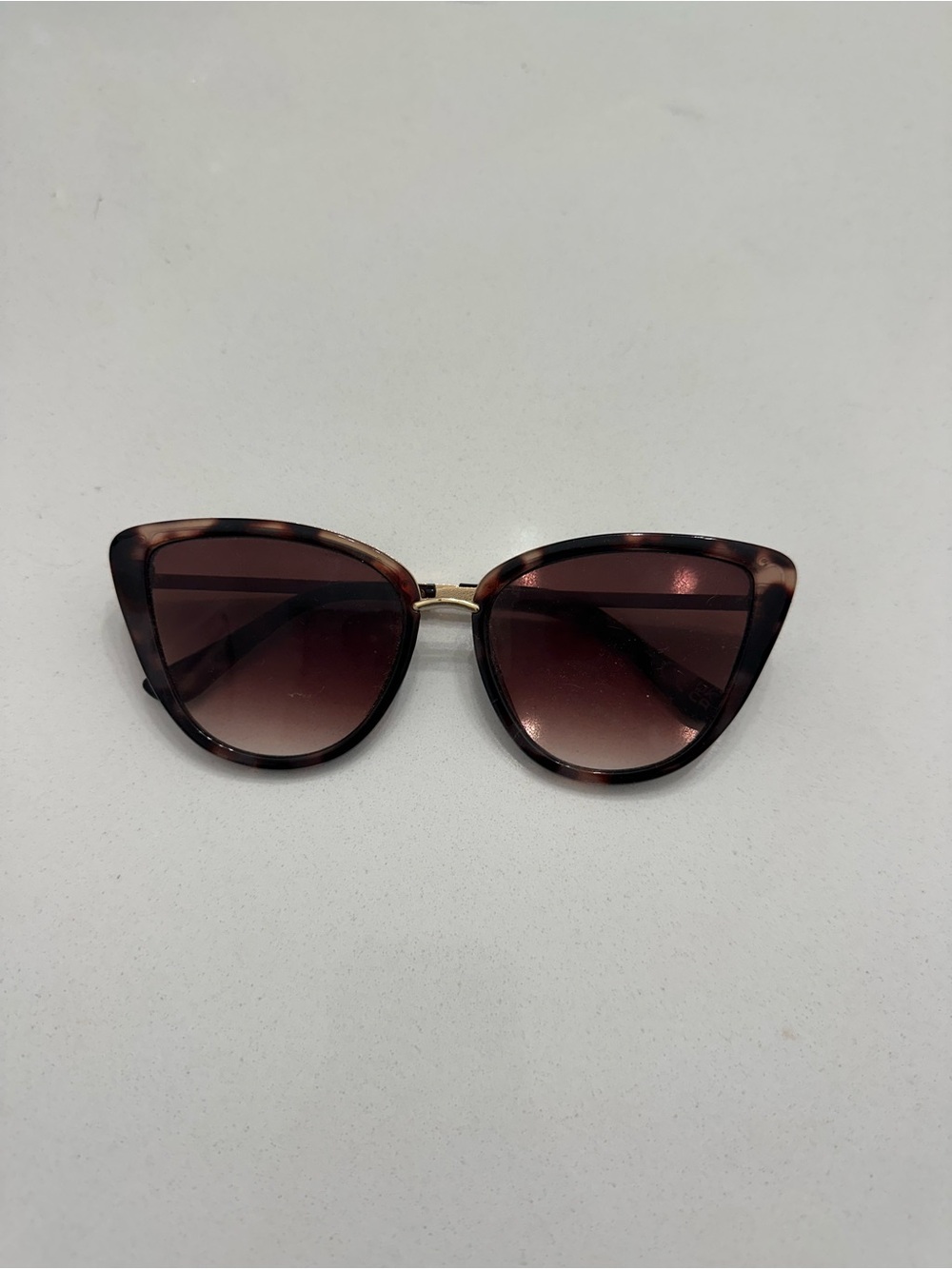 Brown Tortoiseshell Cat-Eye Sunglasses - Women Accessories - Picture 1 of 4